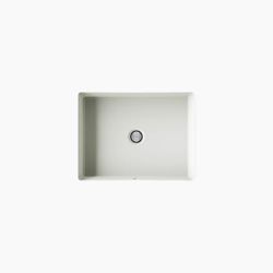 Verticyl®️ 19-13/16" rectangular undermount bathroom sink DUNE 