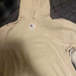 Men’s Nike Hoodie XXL Cream Color 