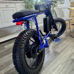 Brand New Super73 EBike electric bicycle custom build bike 2500w dual 52v Samsung super 73 S2 R RX v3 ZX  Adventure