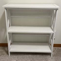 White Wooden Shelves / Bookcase