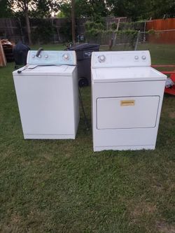 Washer and Dryer