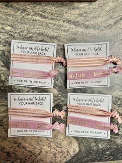 Bridesmaid Hair Ties