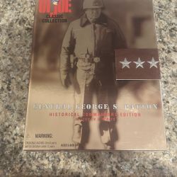 G.I. Joe Classic Collection, General George S Patton, Doll New In Box