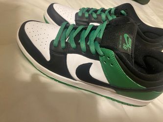 Nike SB Dunk lows “Classic green” size 13