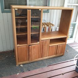 Oak TV / Entertainment Stand  or Kitchen Cupboard 