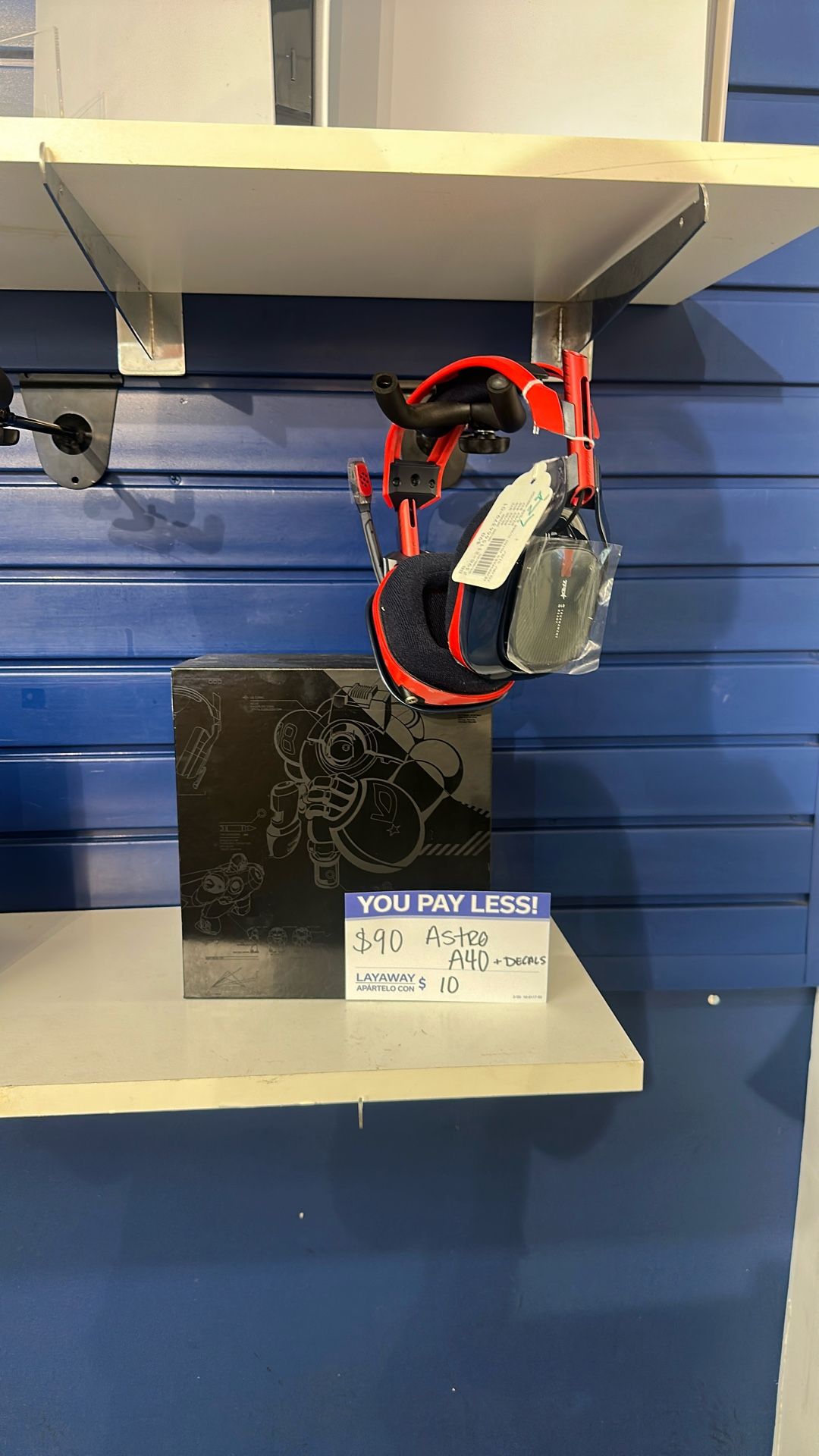 Astro A40 Blue And Red