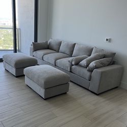 Grey couch 