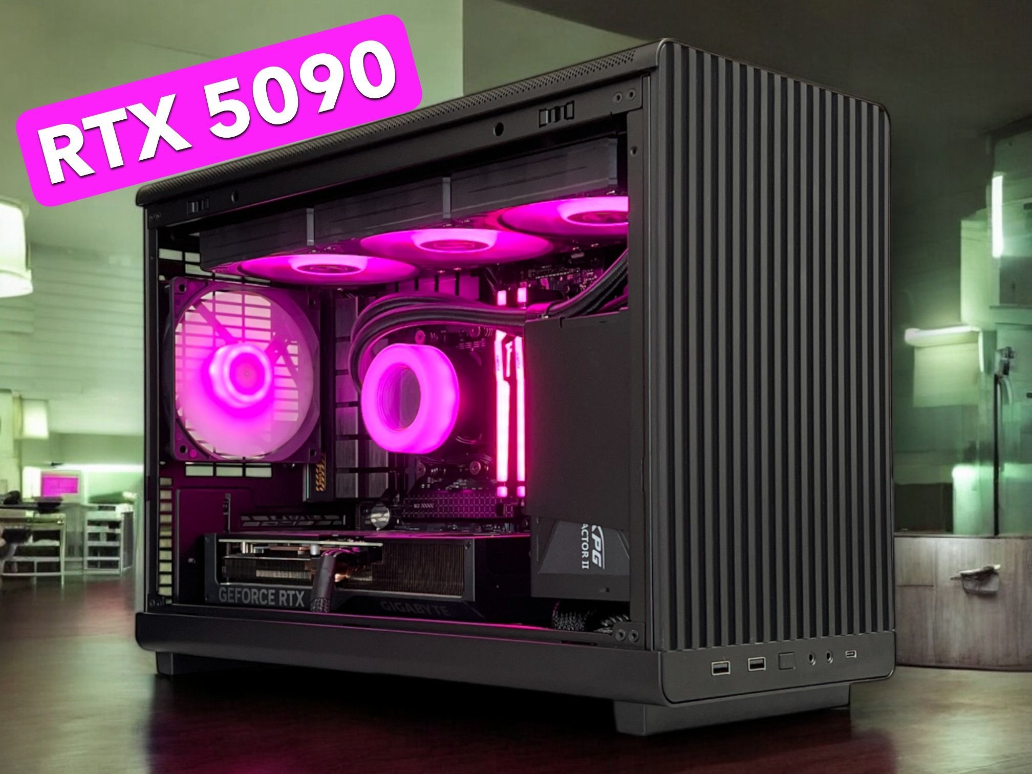 🦊 FOX 122 🦊 HIGH END CUSTOM GAMING PC AMD RYZEN 7-9800X3D | NVIDIA RTX 5090 (32GB) | 64 GB DDR5 RAM | 2 TB NVME SSD | WIN 11