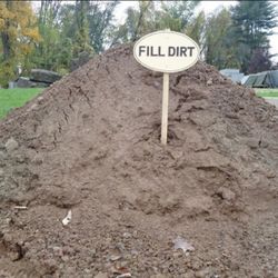 I need clean fill dirt, concrete chunks, bricks, brush, leaves or grass clippings. Looking for  clean fill dirt, concrete chunks, bricks, brush, leave