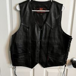Leather Vest 