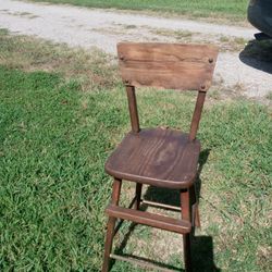 Small Decorative Wooden Chair