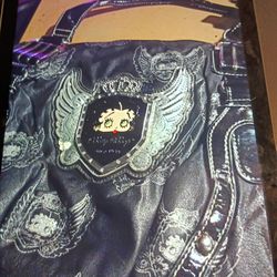 BETTY BOOP LARGE HAND BAG BY KING AND FLEISCHER'S INC
