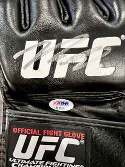 Nick Diaz Autographed UFC Glove Thumbnail