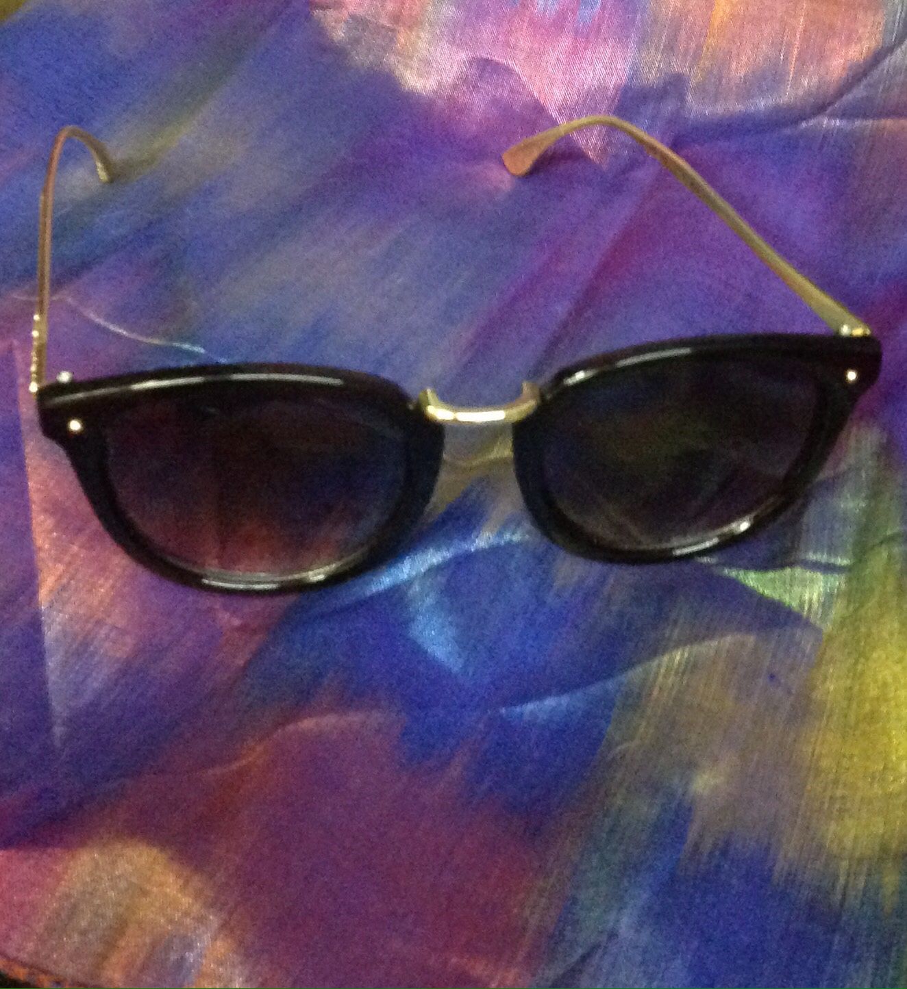 Rose frame sunglasses