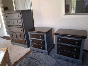 3-Piece Bedroom Dresser and Nightstand Set