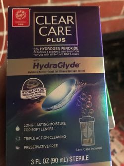 Clear care and opti free pure-moist
