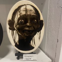 Gollum (Lord Of The Rings) Portrait Engraving 