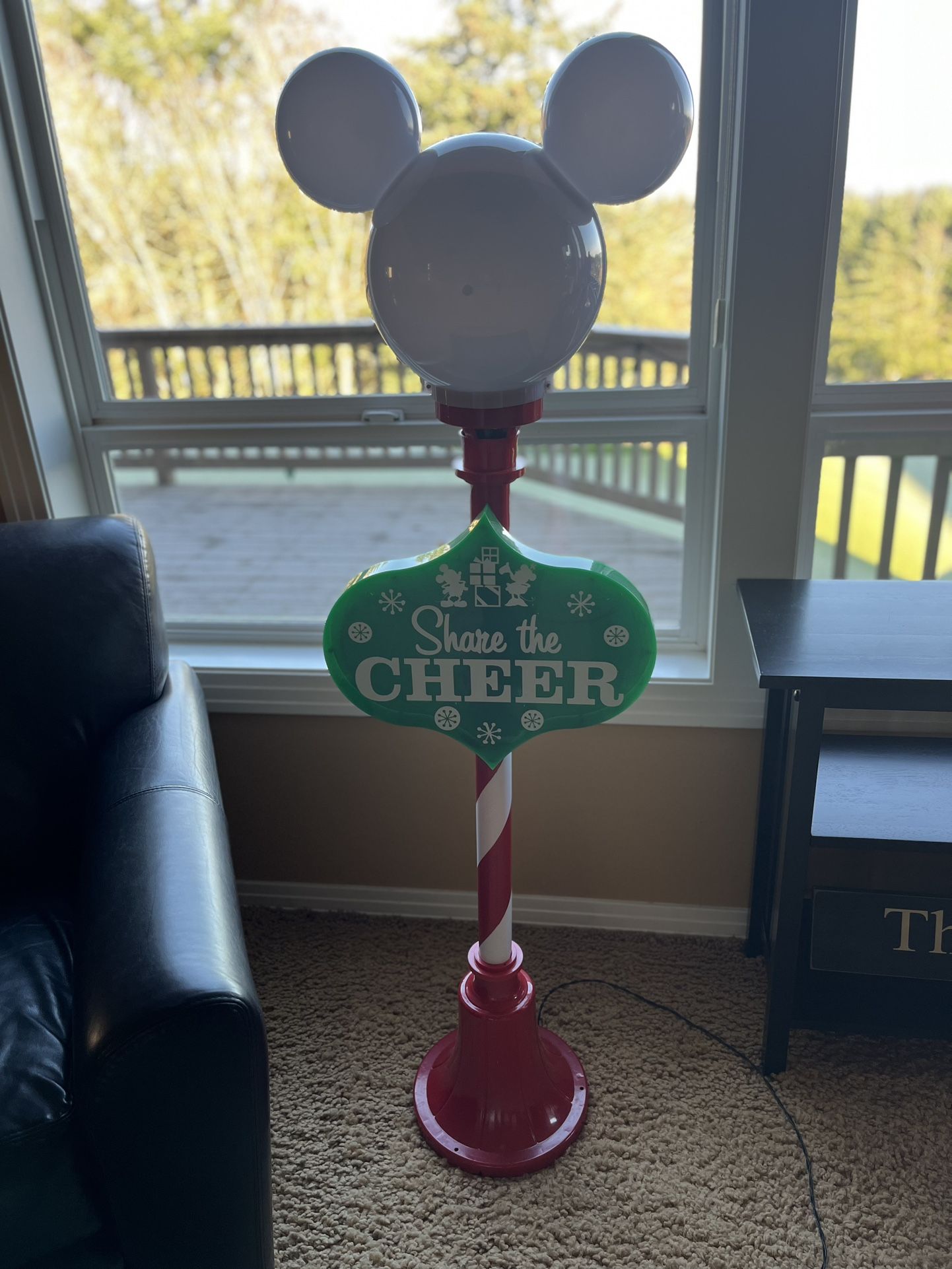 Disney Magic Holiday, Mickey Mouse Lamp, Post Used