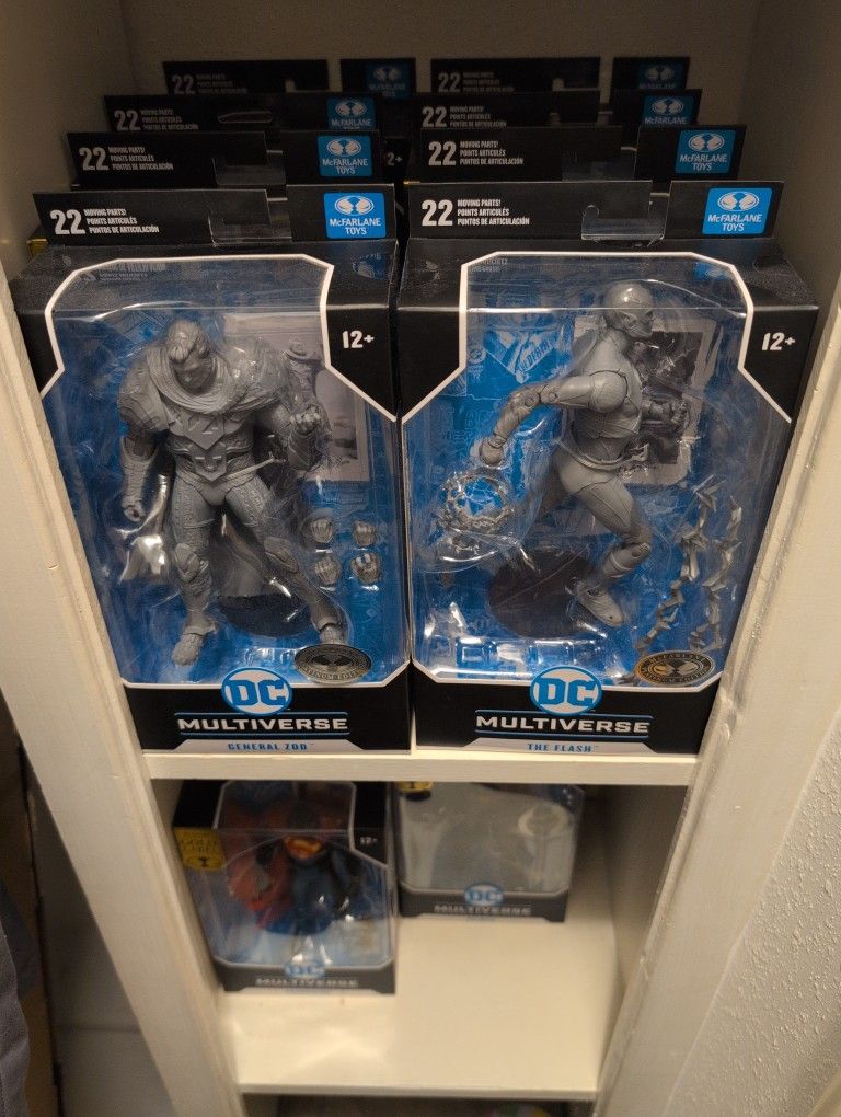 Mcfarlane Toys Platinum Edition General Zod & The Flash