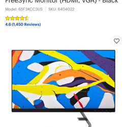 Lenovo 24 inch monitor