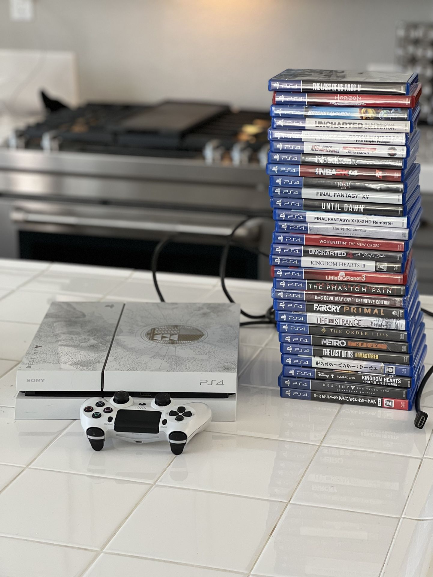 Destiny Edition PS4 Console + 28 Games!