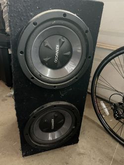 10” Kenwoods In Great Condition 