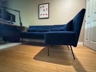West Elm Corner Couch Sofa