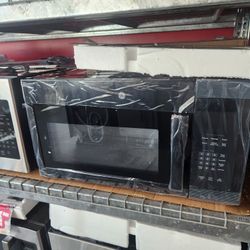 Ge 30 Inch Over The Range Microwave Black 300 CFM