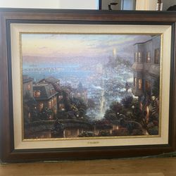 Thomas Kinkade original painting
