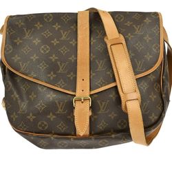 Louis Vuitton Saumur 35 Shoulder Bag Monogram
