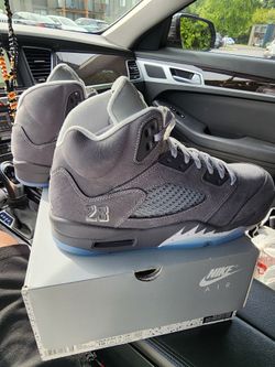 Air Jordan Retro 5 Wolf Grey
