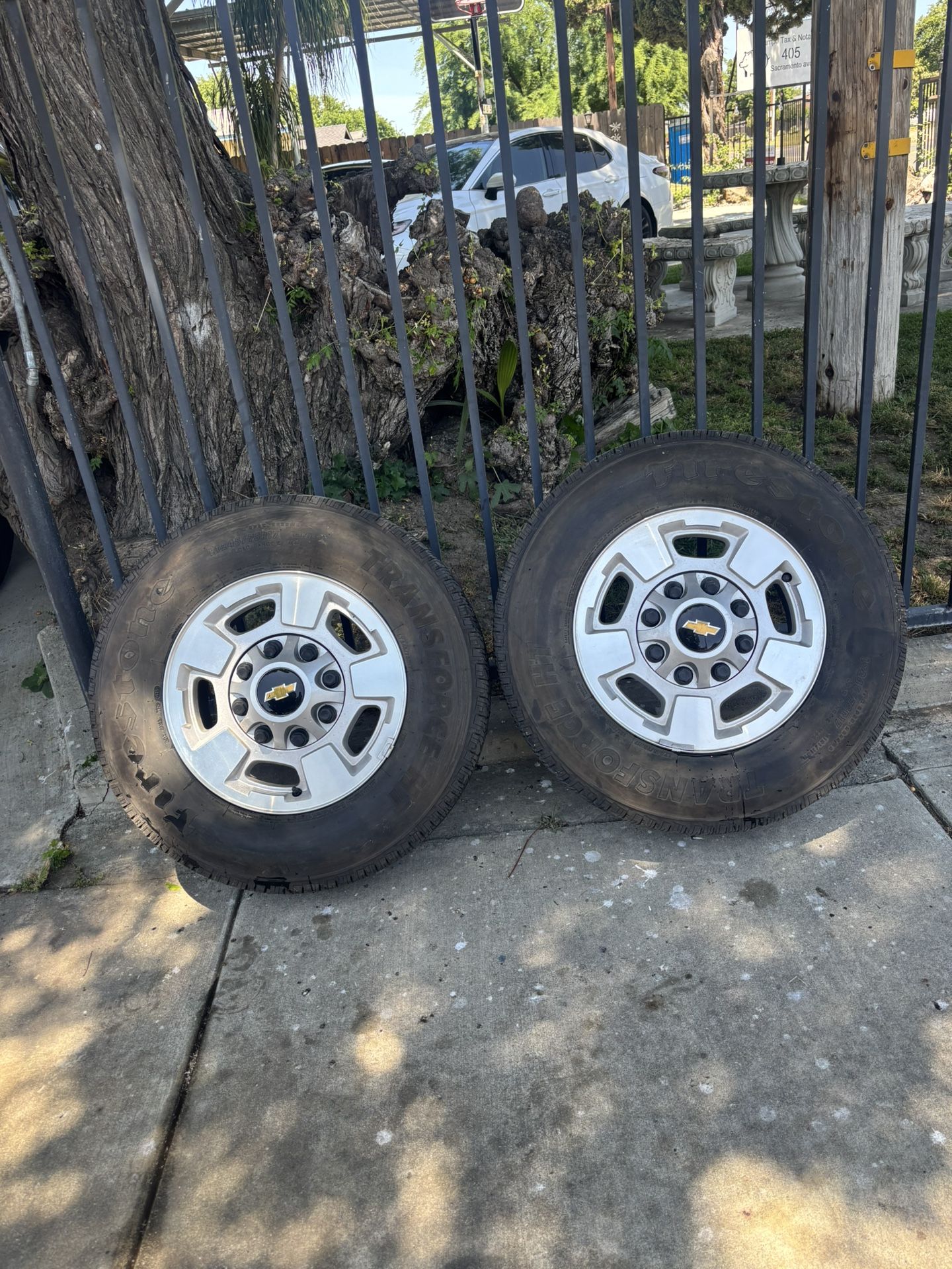 Firestone Silverado Tires & Rims 17”