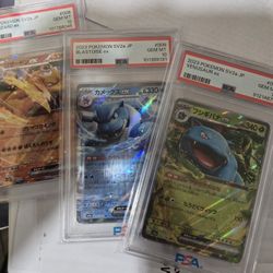 Pokemon Trio Japanese Psa10
