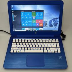 HP Stream Notebook PC-13 Laptop 13” Intel Celeron 32GB SSD 2GB RAM  Win 10 w/ Charger - $39