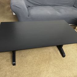 Wooden Black Coffee Table 
