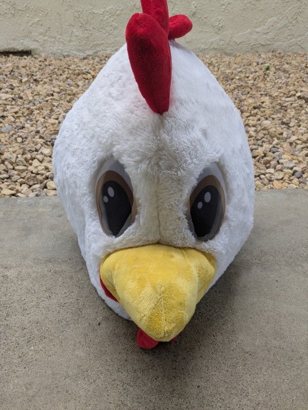 Chicken Head Mask 