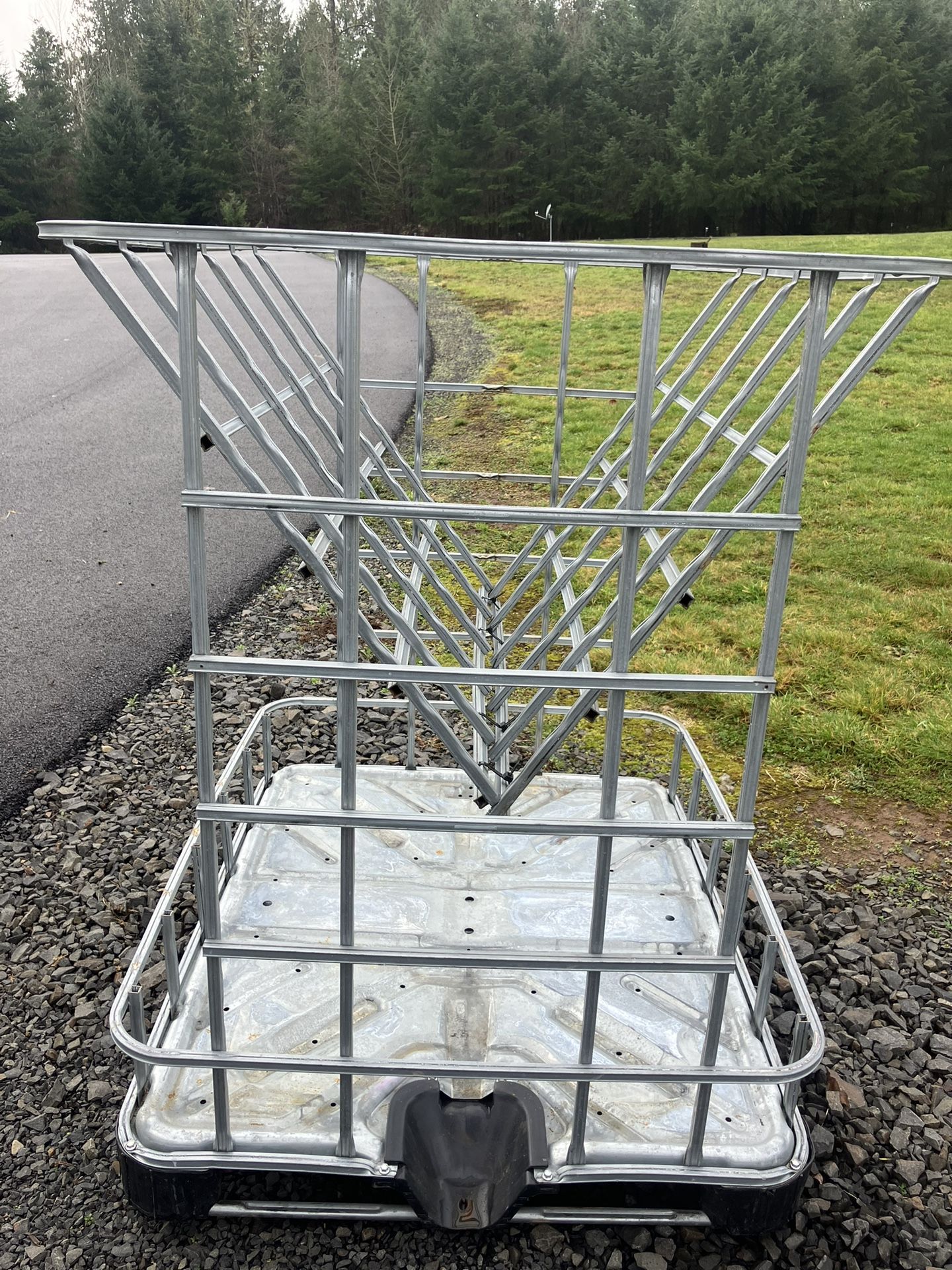 Hay Feeder For Barnyard Friends