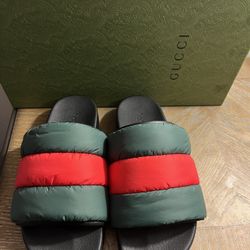 gucci puffer slides women authentic