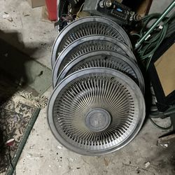 Corvette 15” Rims-4- With Parts