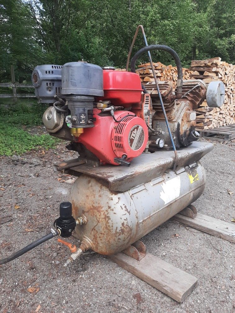 Used gas air compressor for sale deals