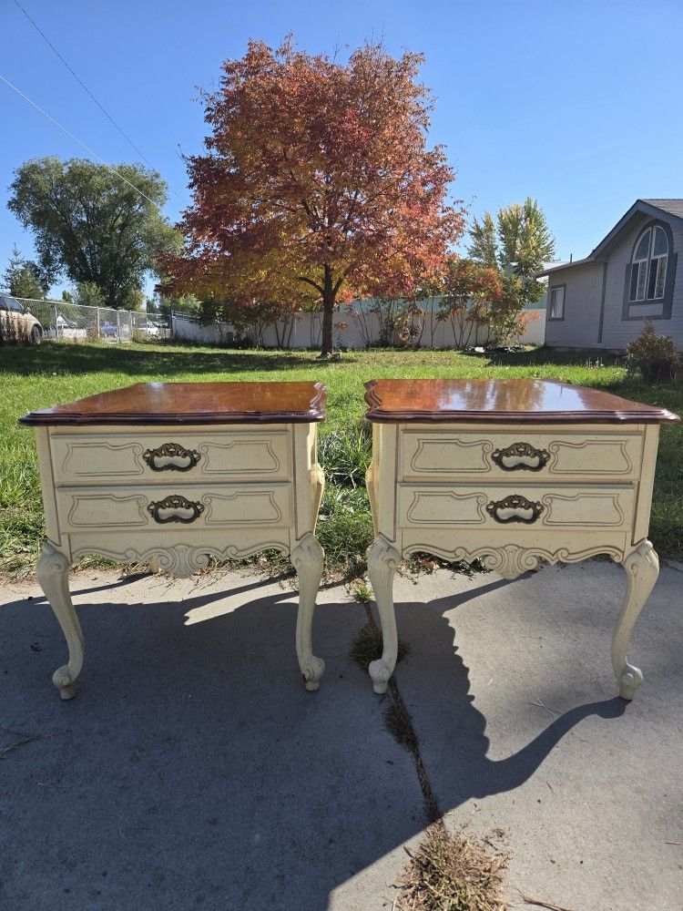 Stanley Furniture French Provincial style tables