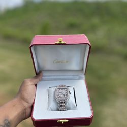 Moissanite Cartier watch