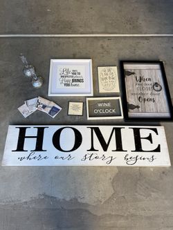 Home Decorations Wall Signs Lot Sign Lot Decor