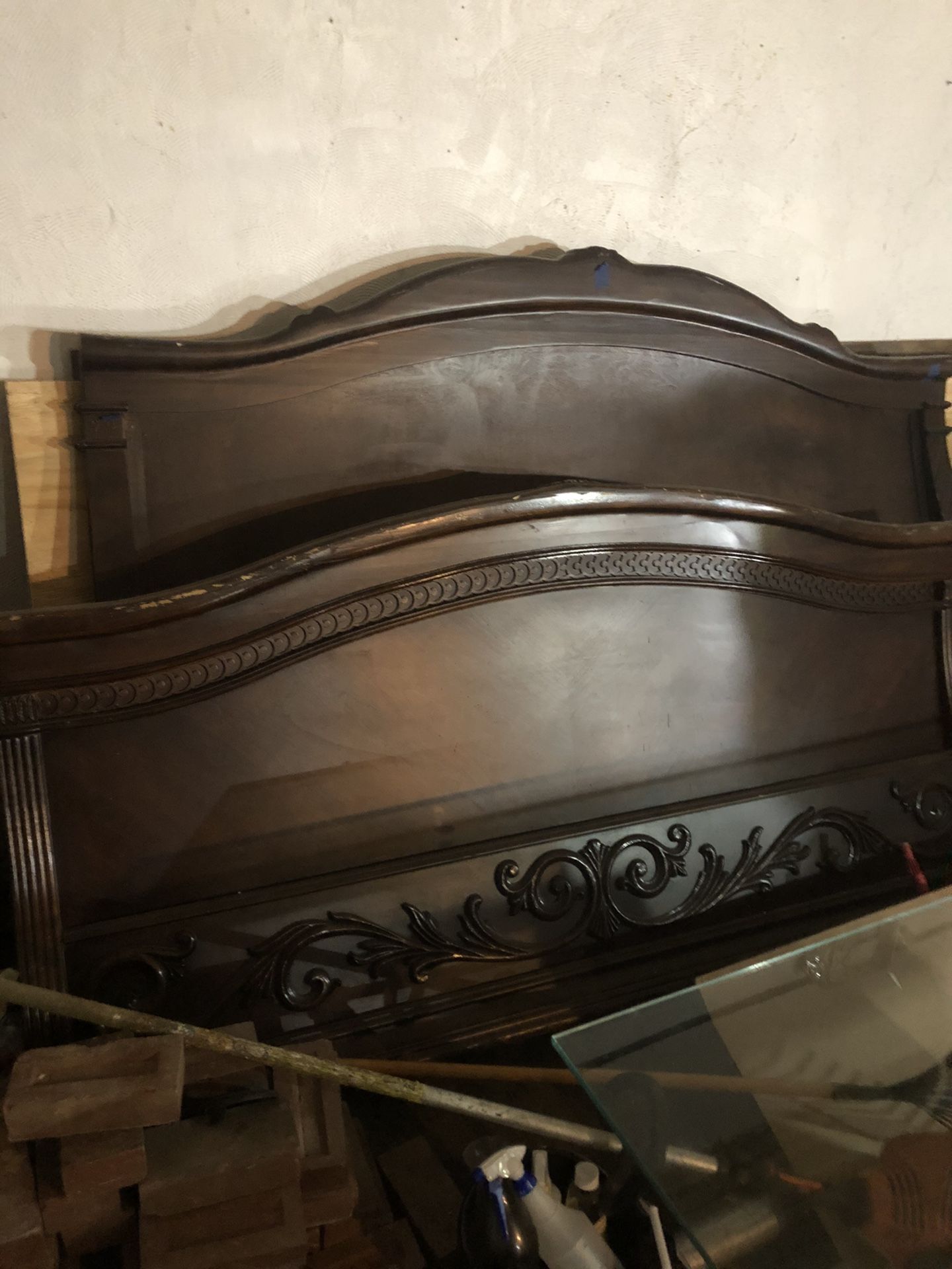 King size bed frame