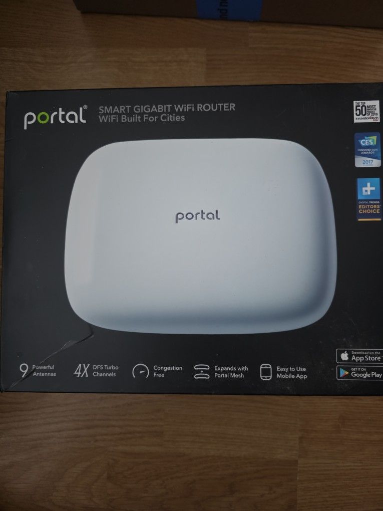 Portal Smart Gigabit WiFi Gaming Router For Cities