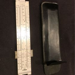 Slide Rule Pickett Model 160 With Case