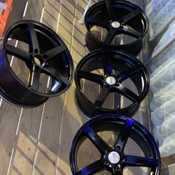 19” Rims 5x120 Include 3 Tires Only 