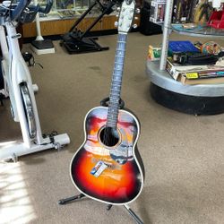 Applause Electric/Acoustic Guitar Ae 14