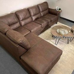 Modern Sleeper Sectional, 2 Piece,Same Day Delivery,In Stock 