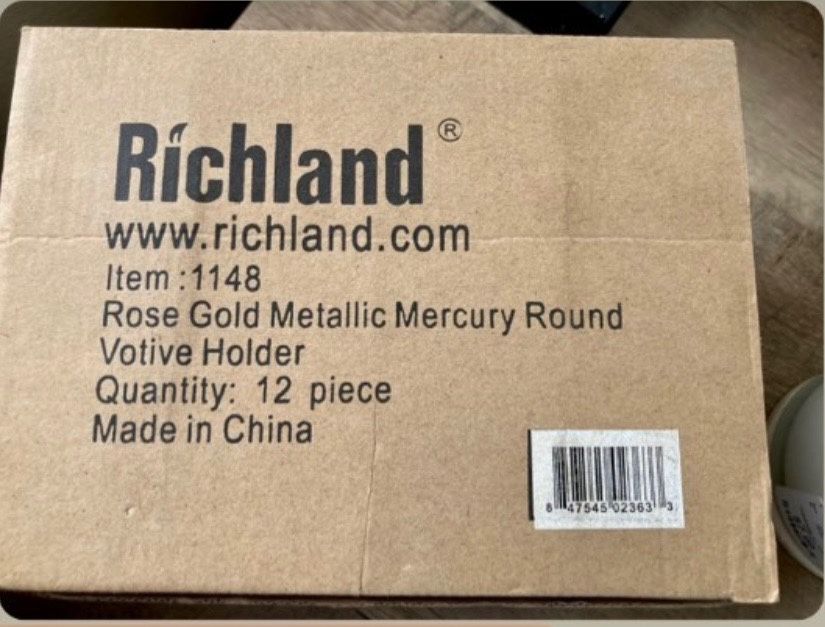 Richland Votive Holder 12ct